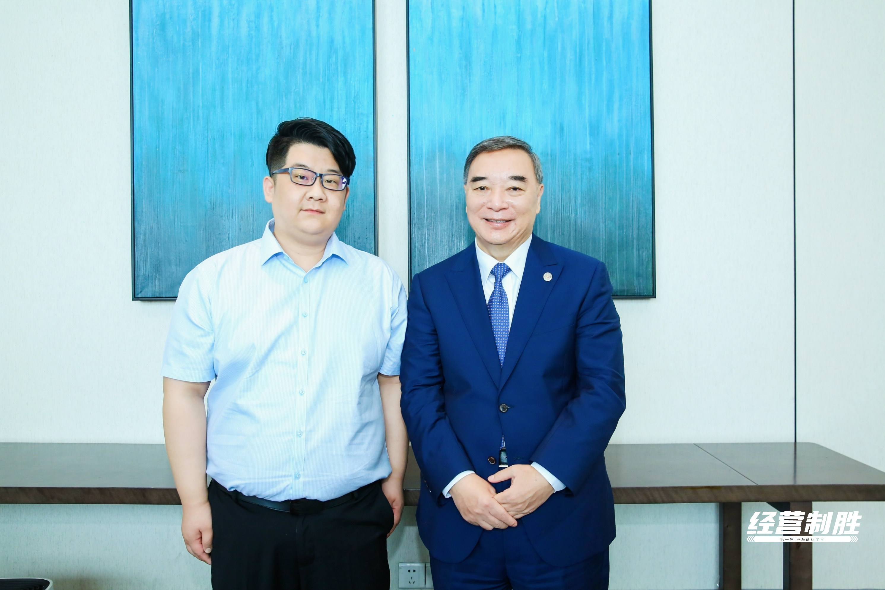 强国智库秘书长王金良与中国上市公司协会会长宋志平交流